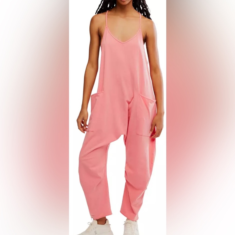 FP Movement by Free People Coral Jumpsuit